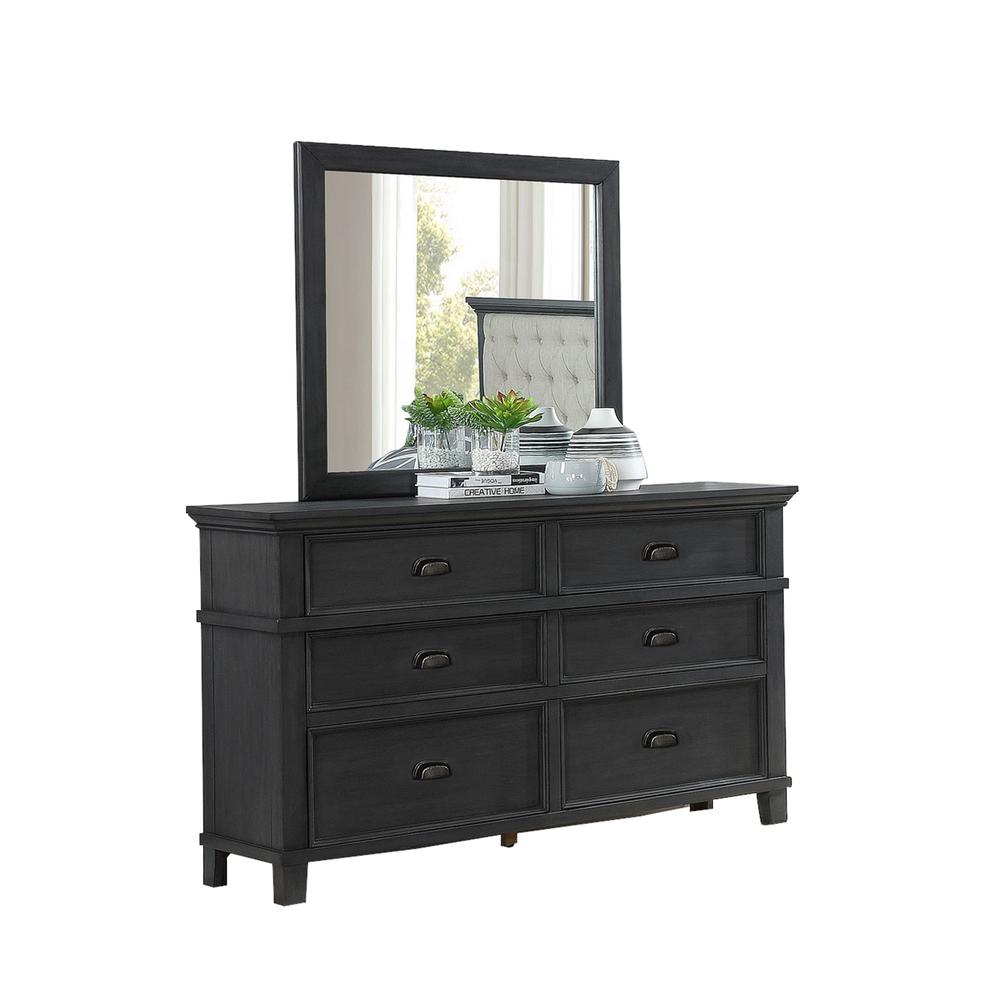 Sandy Platform 5 Piece Bedroom Set with extra Night Stand, Queen. Picture 2