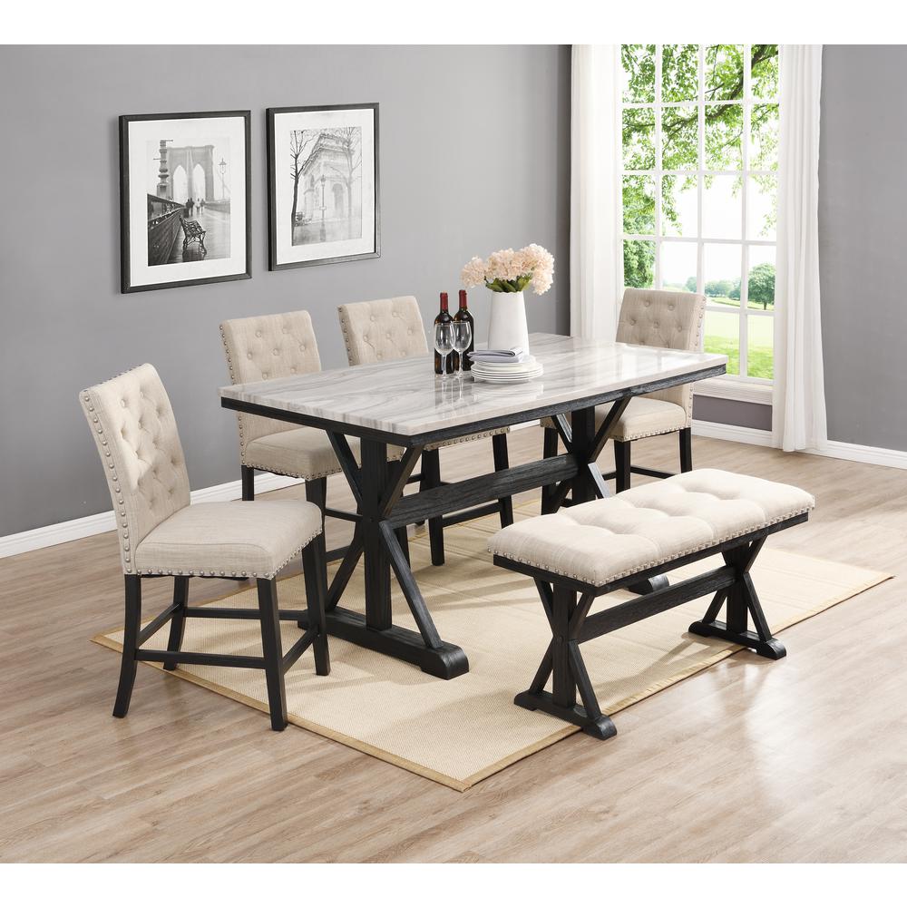 Classic 6 Piece Dining Set. Picture 2