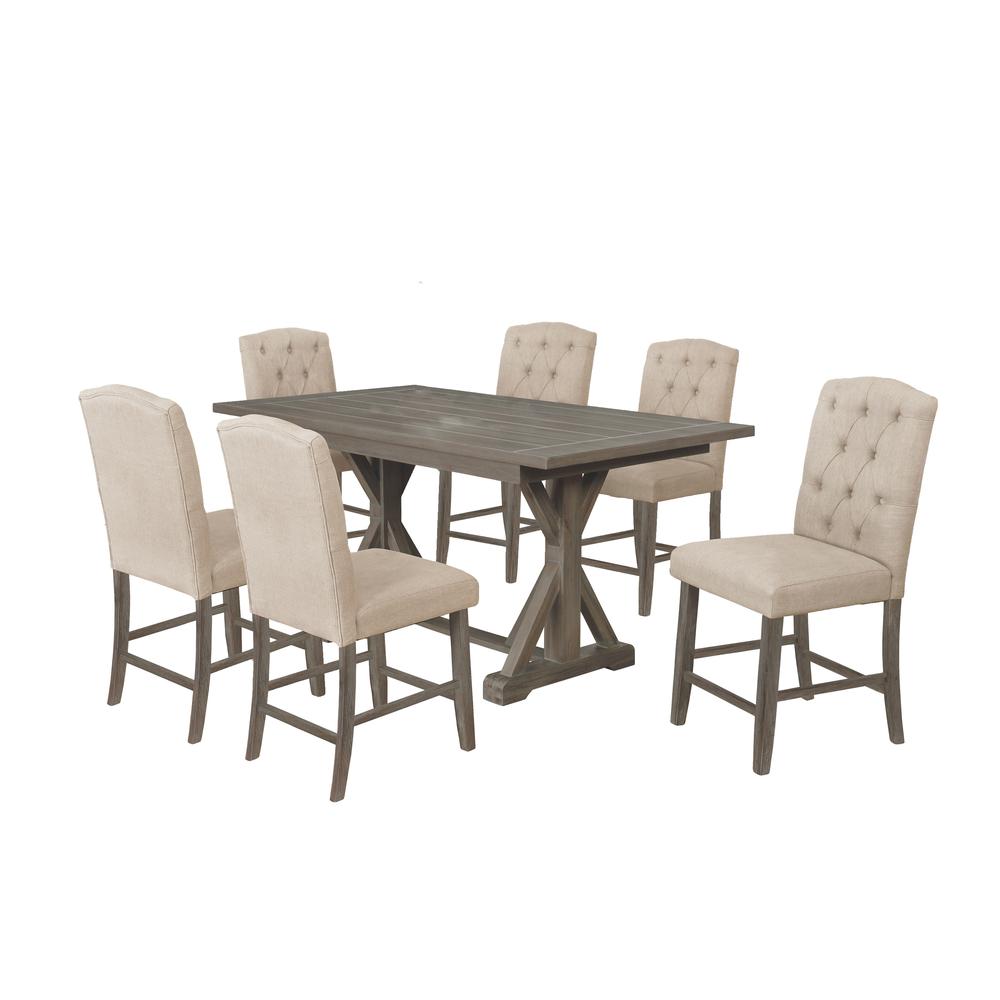 7PC Dining Set. Picture 2