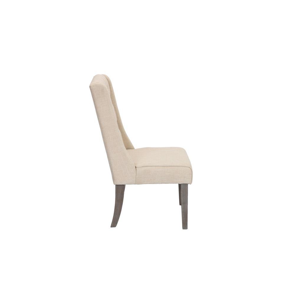 Single Chair, Beige. Picture 2