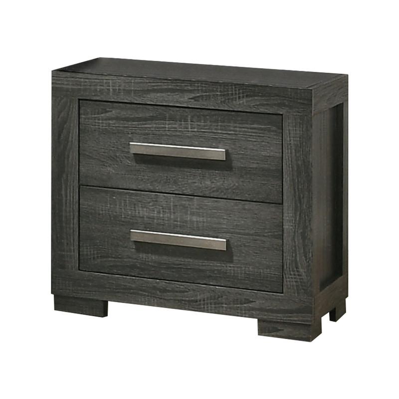 Lisa Night stand in Weathered Gray. Picture 1
