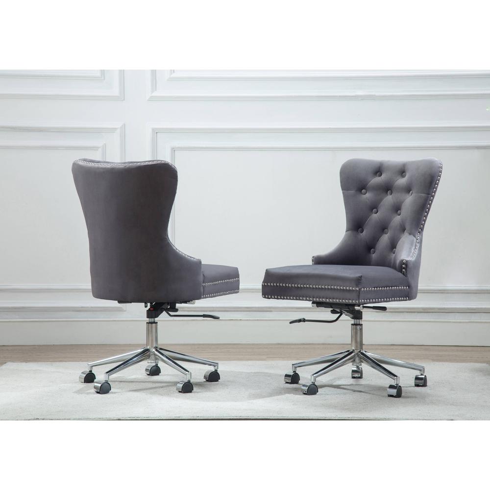 Best Quality Furniture Office Chair (Single) - Dark Grey. Picture 2