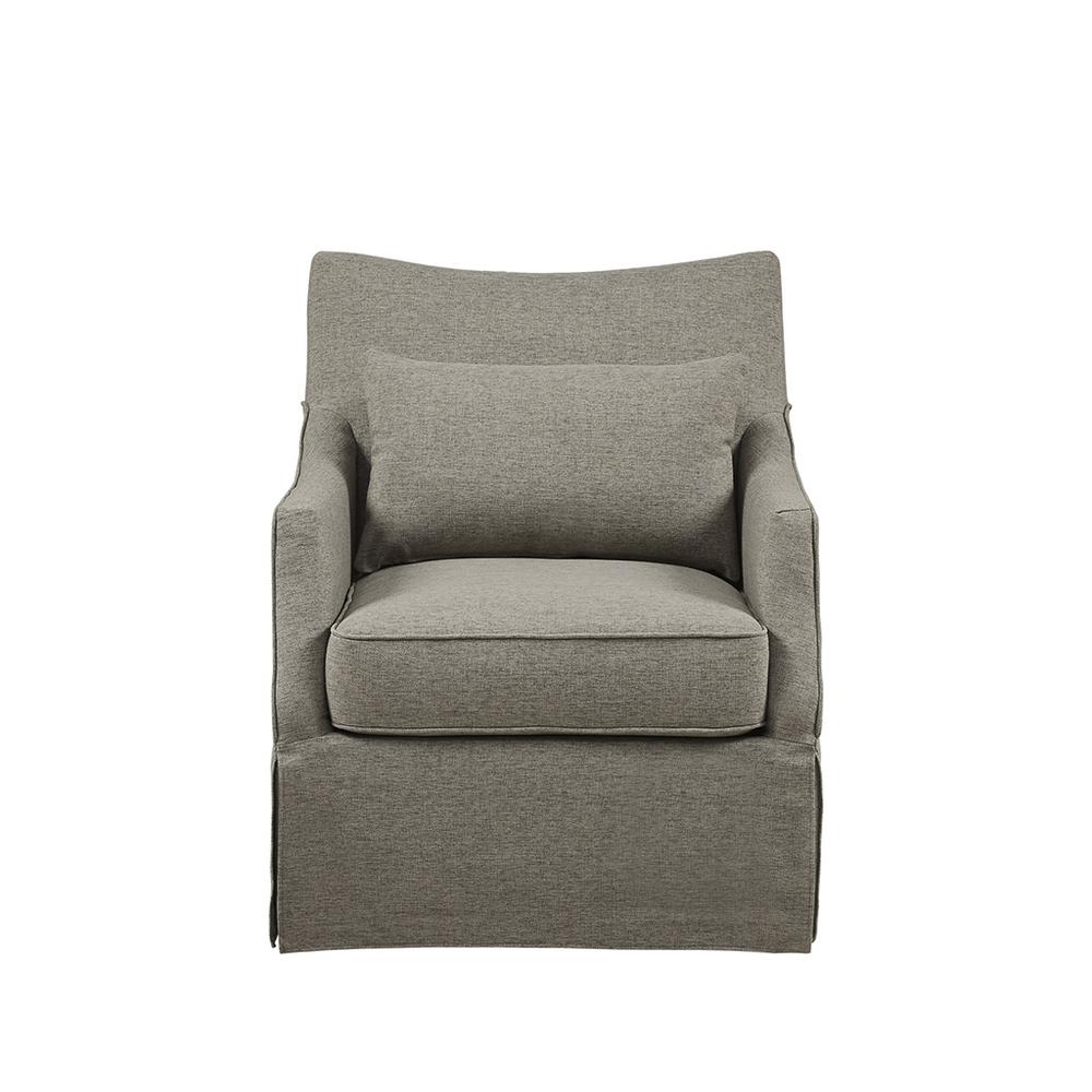 Skirted Swivel Chair. Picture 3