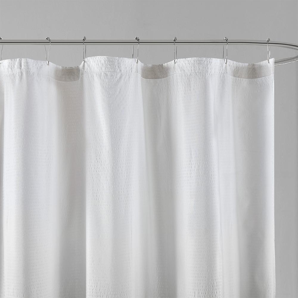 Ara Ombre Printed Seersucker Shower Curtain, Belen Kox. Picture 4