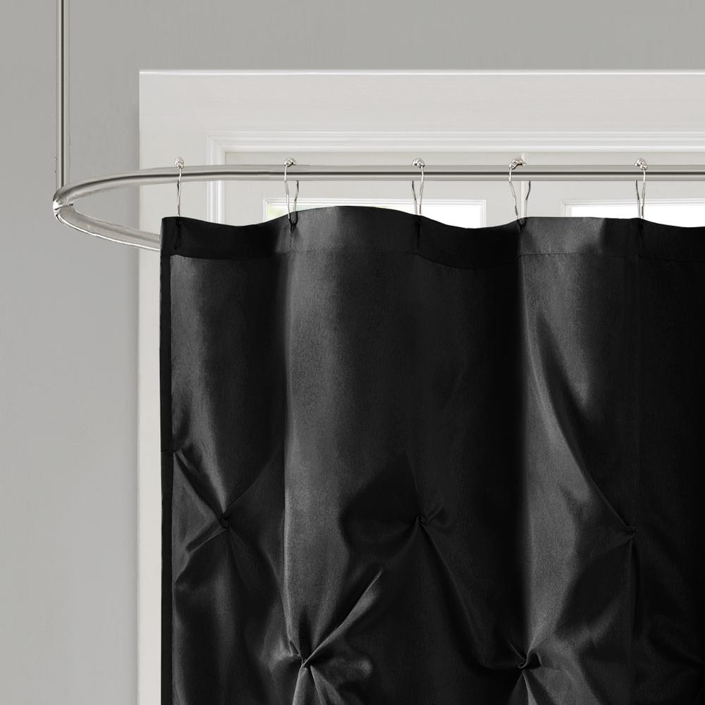 Tufted Semi-Sheer Shower Curtain. Picture 2