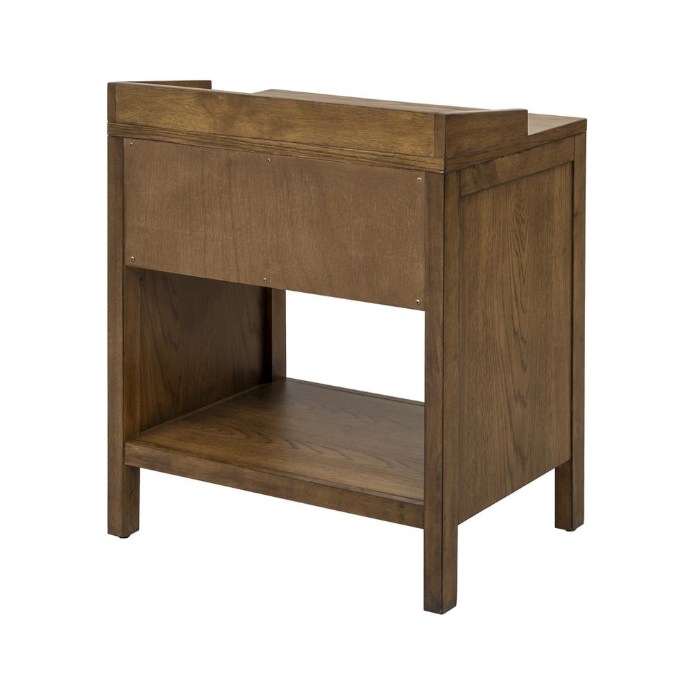 1-Drawer Nightstand with Shelf. Picture 1