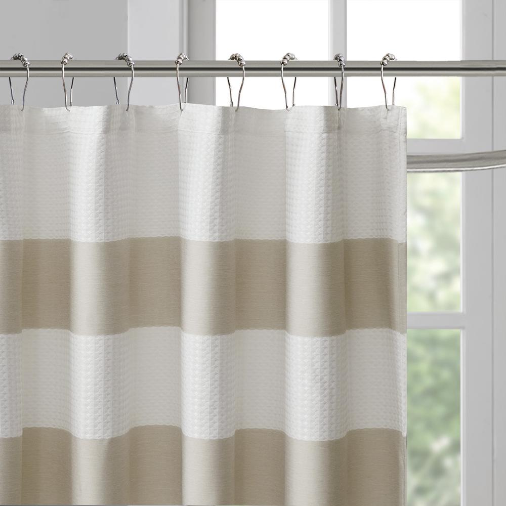 100% Polyester  Shower Curtain w/ 3M Treatment,MP70-4978. Picture 12