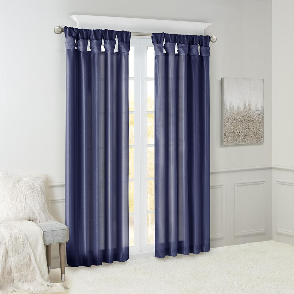 100% Polyester Twist Tab Lined Window Curtain,MP40-6317. Picture 8