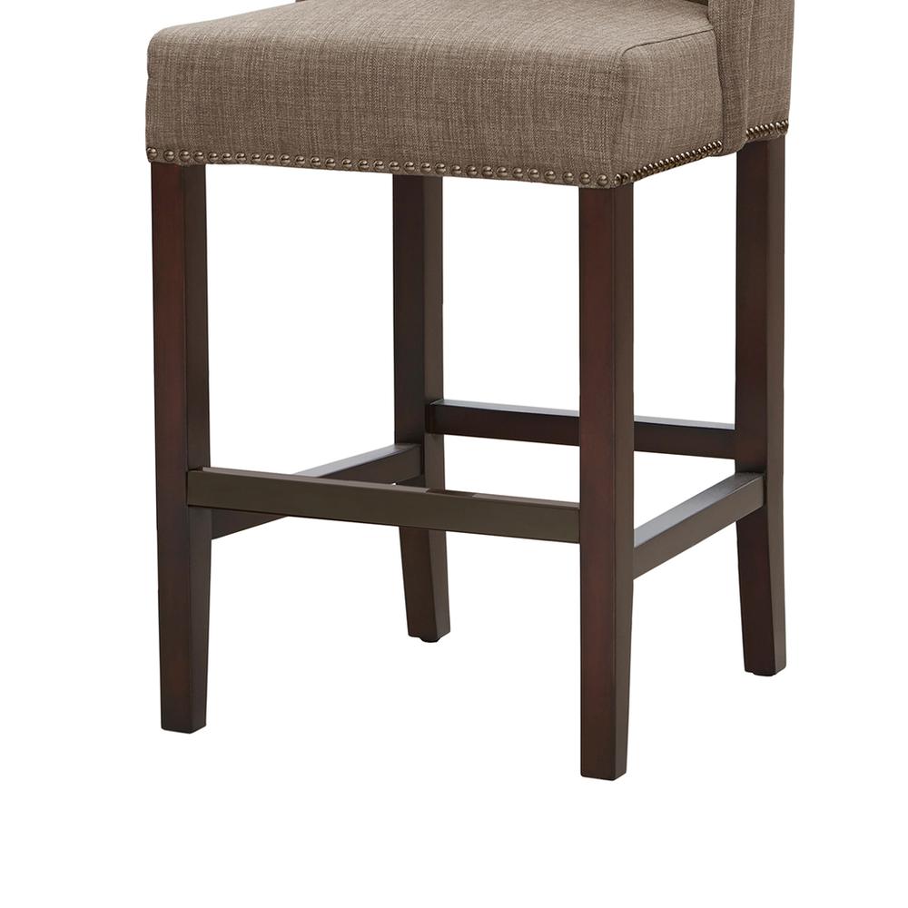 Jodi Tufted Wing Counter Stool. Picture 5