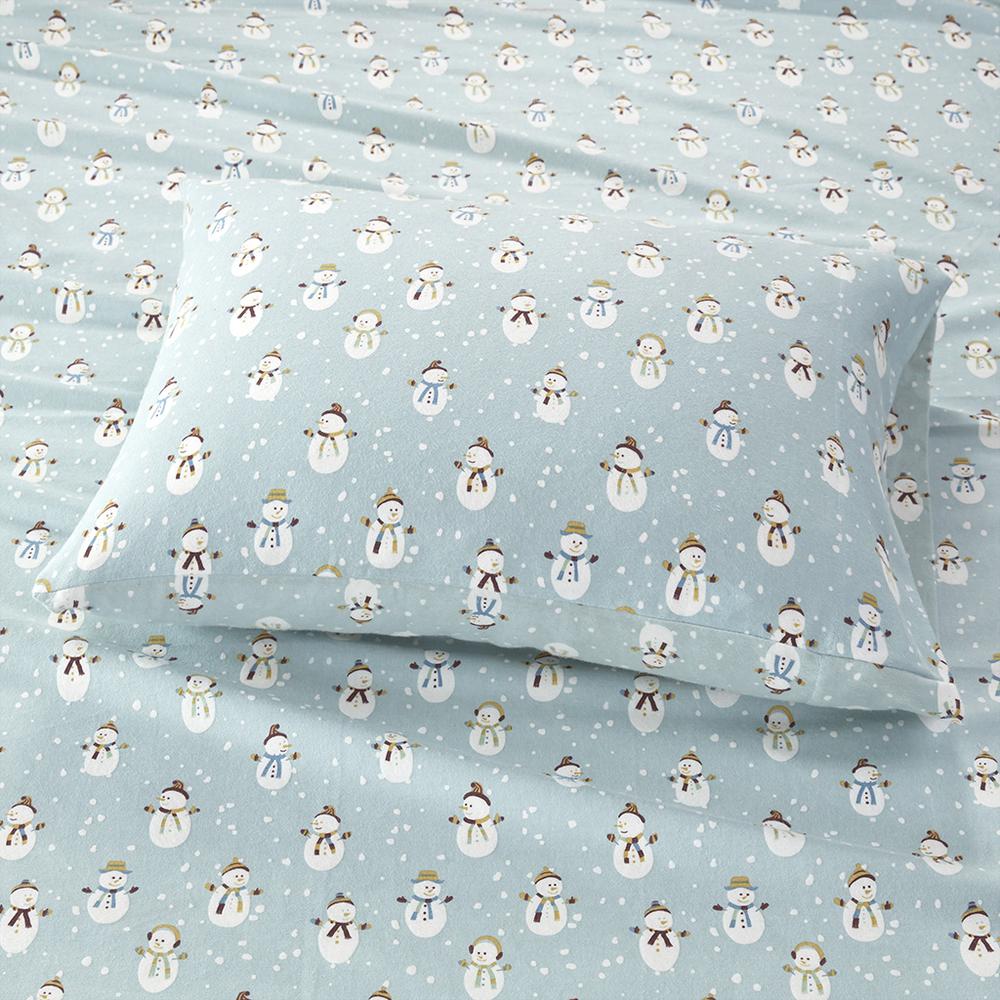 100% Cotton Flannel Sheet Set,TN20-0098. Picture 3