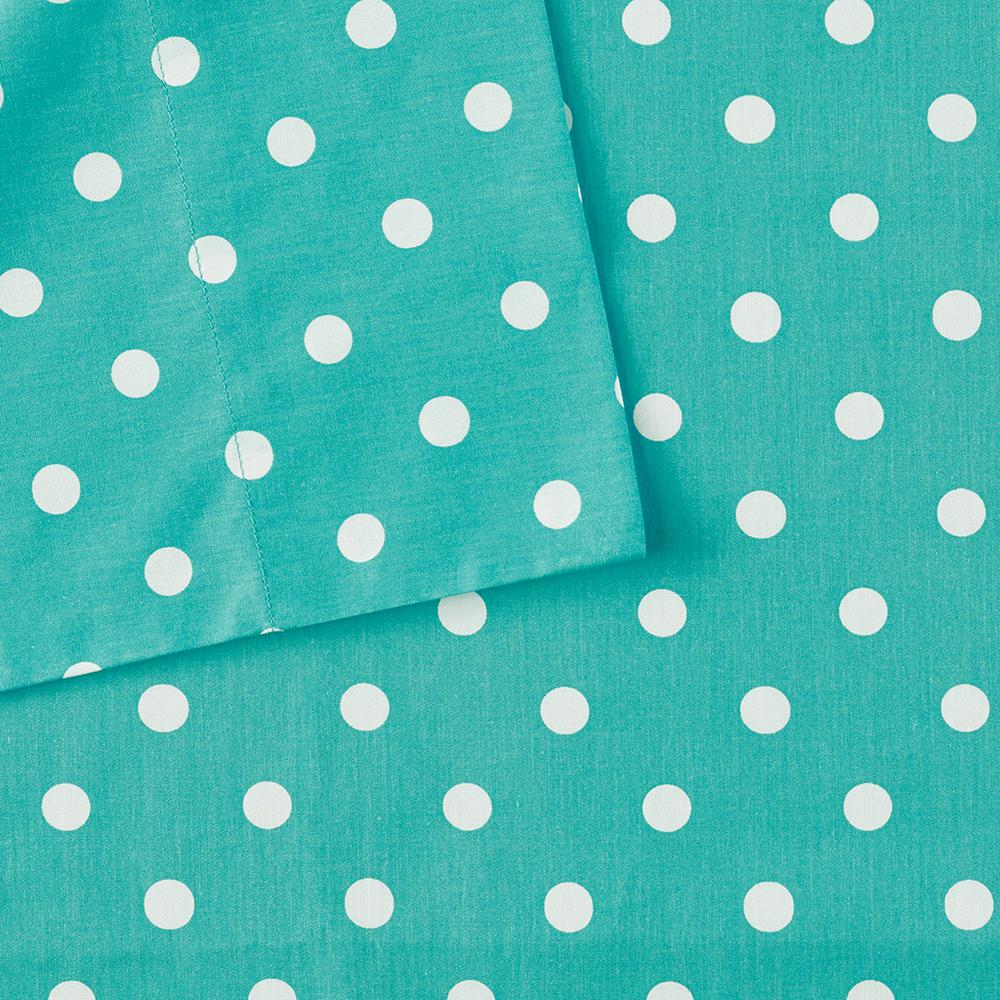 Polka Dot Printed 100% Cotton Kids Sheet Set, Belen Kox. Picture 5