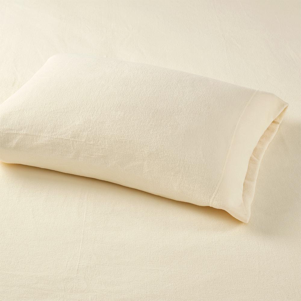 100% Polyester Knitted Micro Fleece Solid Sheet Set,PC20-126. Picture 1
