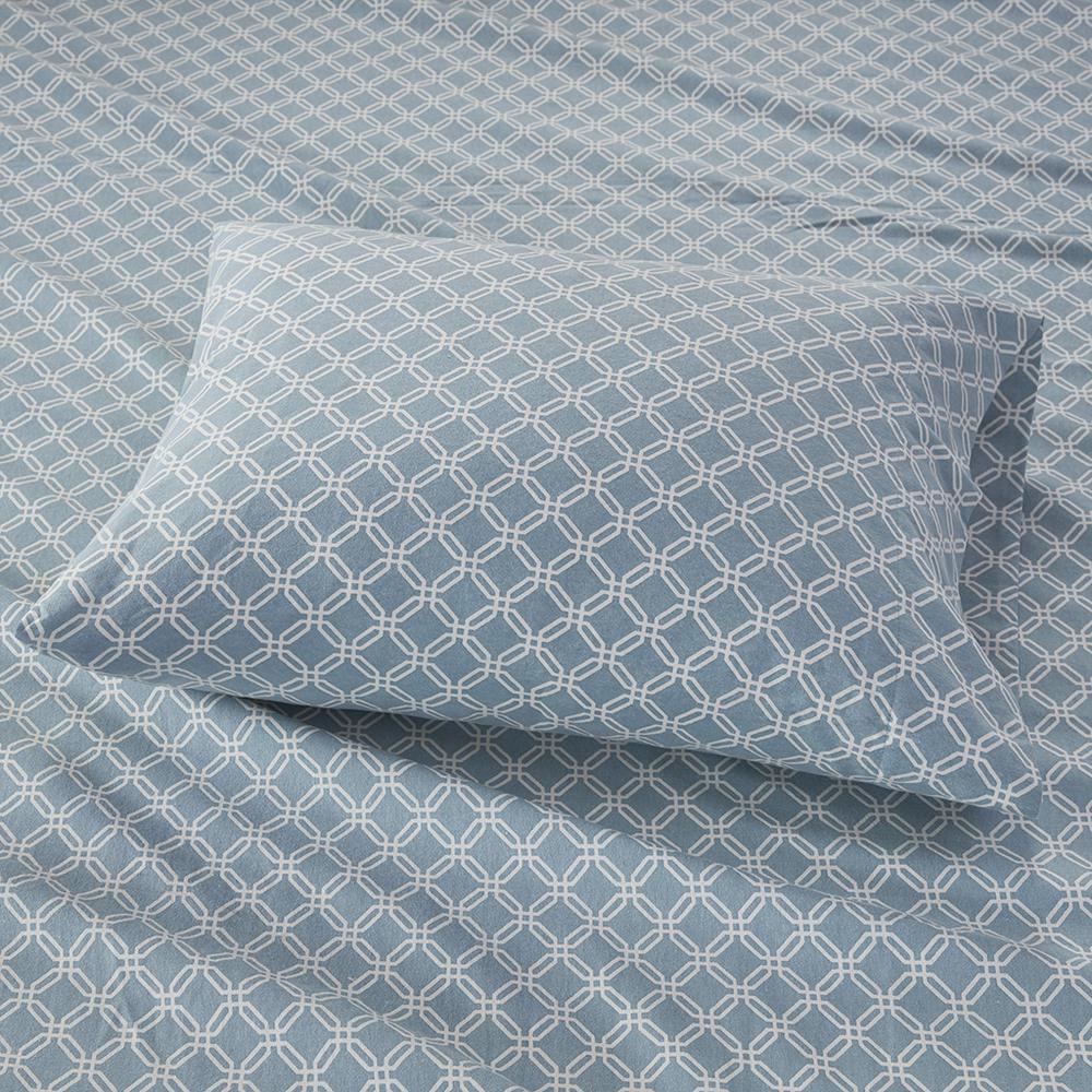 100% Cotton Flannel Printed Sheet Set,TN20-0248. The main picture.