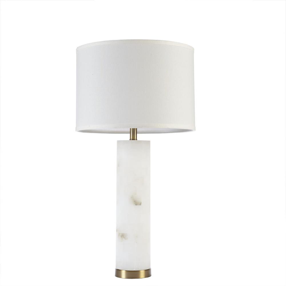 Cultured Elegance Alabaster Table Lamp, Belen Kox. Picture 1