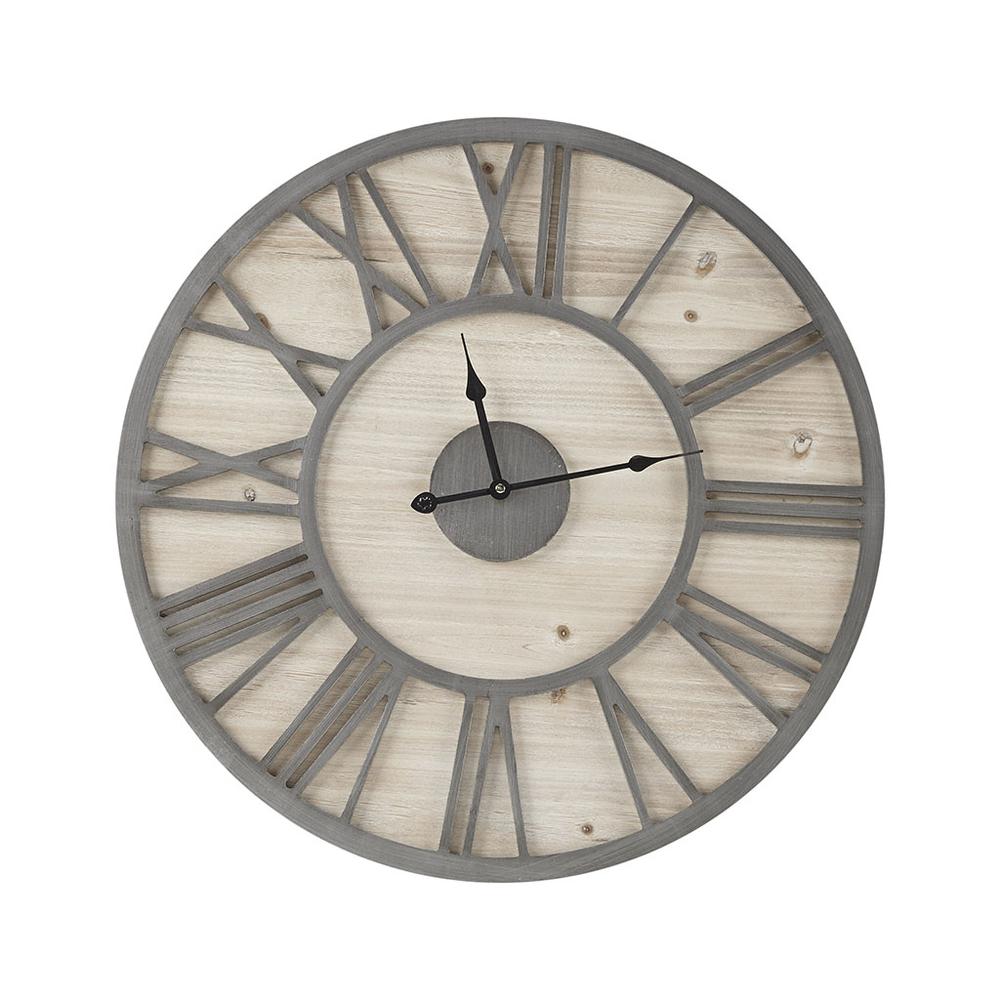23.6" Wood Wall Clock. Picture 4