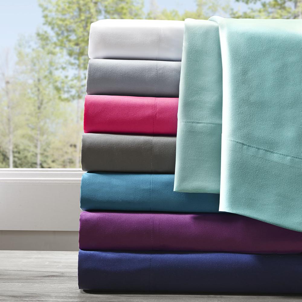 100% Polyester Micro Fiber Solid Sheet Set,ID20-122. Picture 2