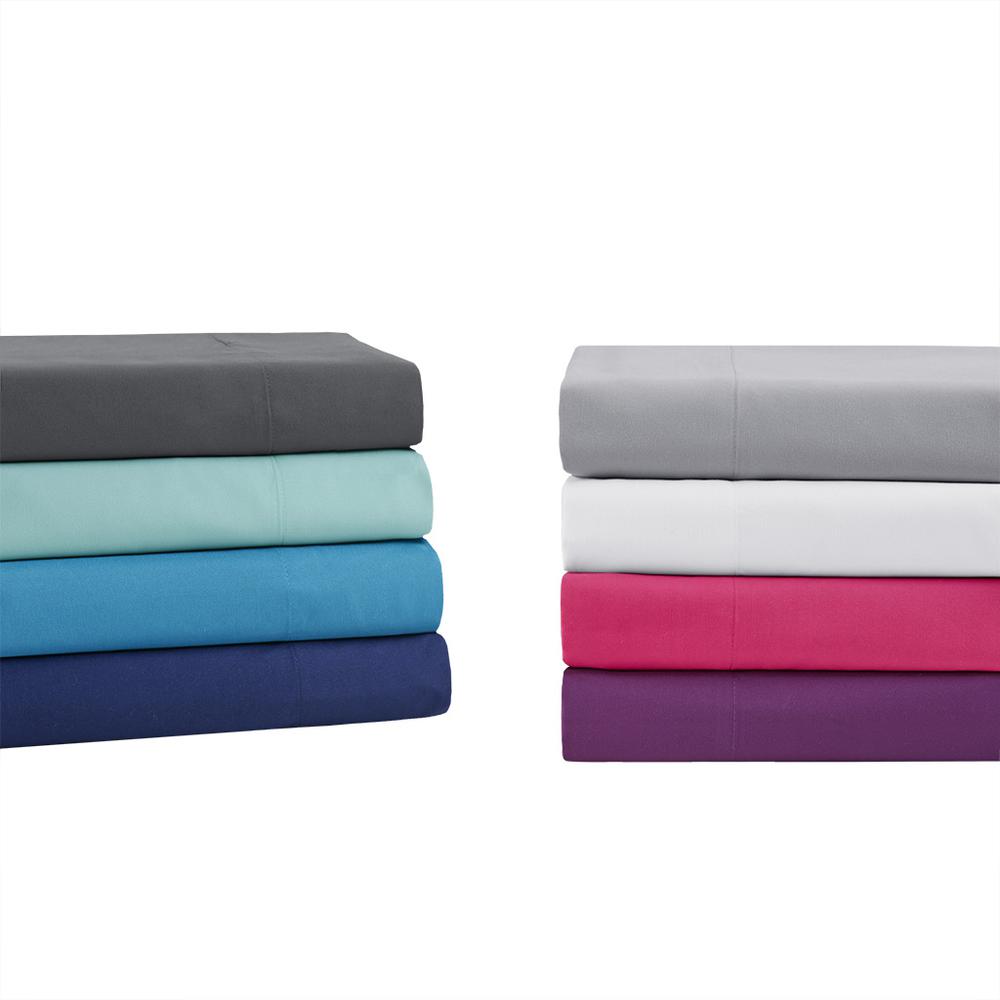 100% Polyester Micro Fiber Solid Sheet Set,ID20-122. Picture 4