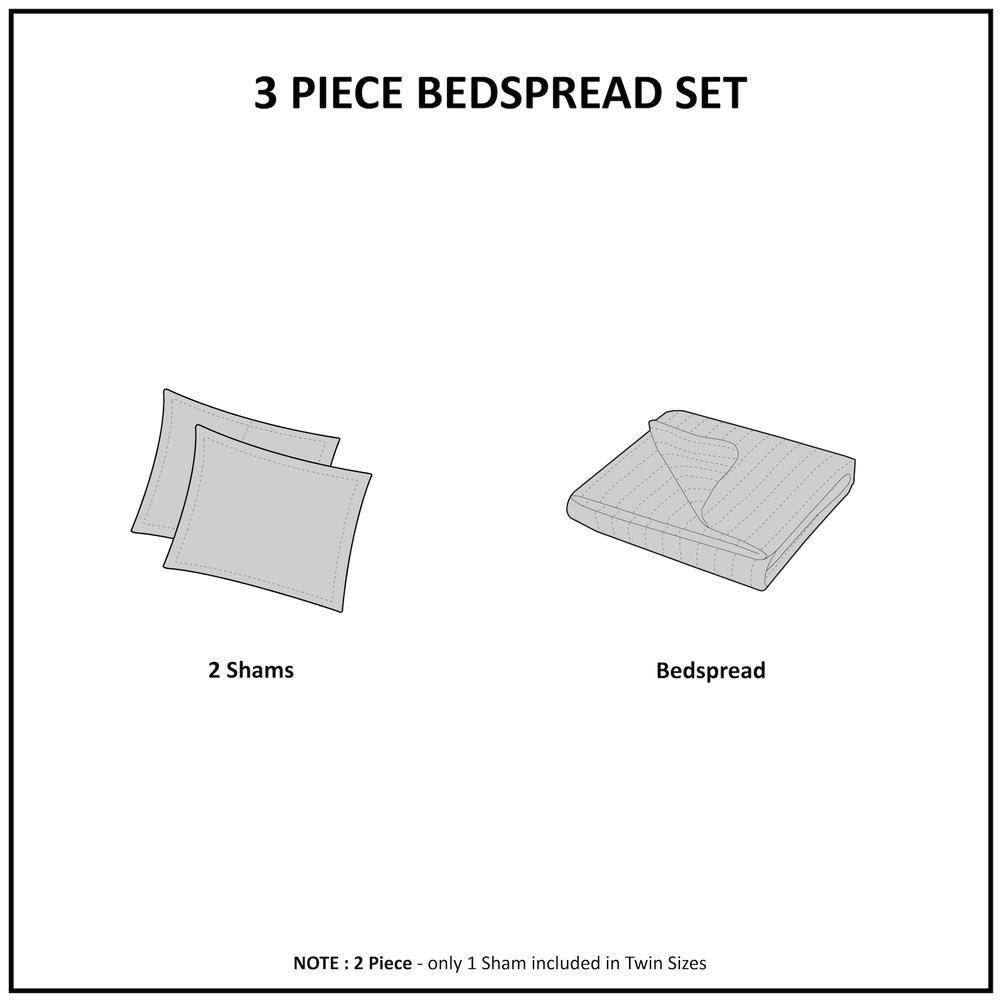 Reversible Bedspread Set. Picture 5