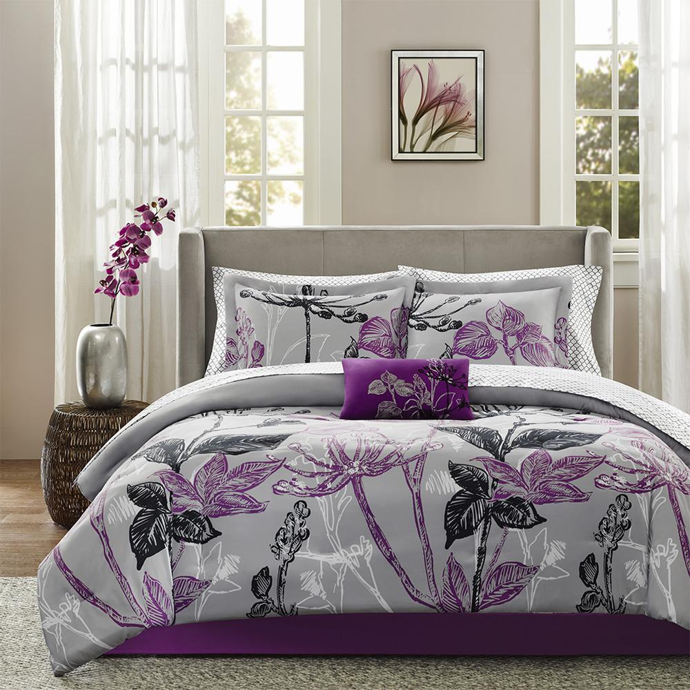 9 Piece Comforter Set with Cotton Bed Sheets. Picture 2