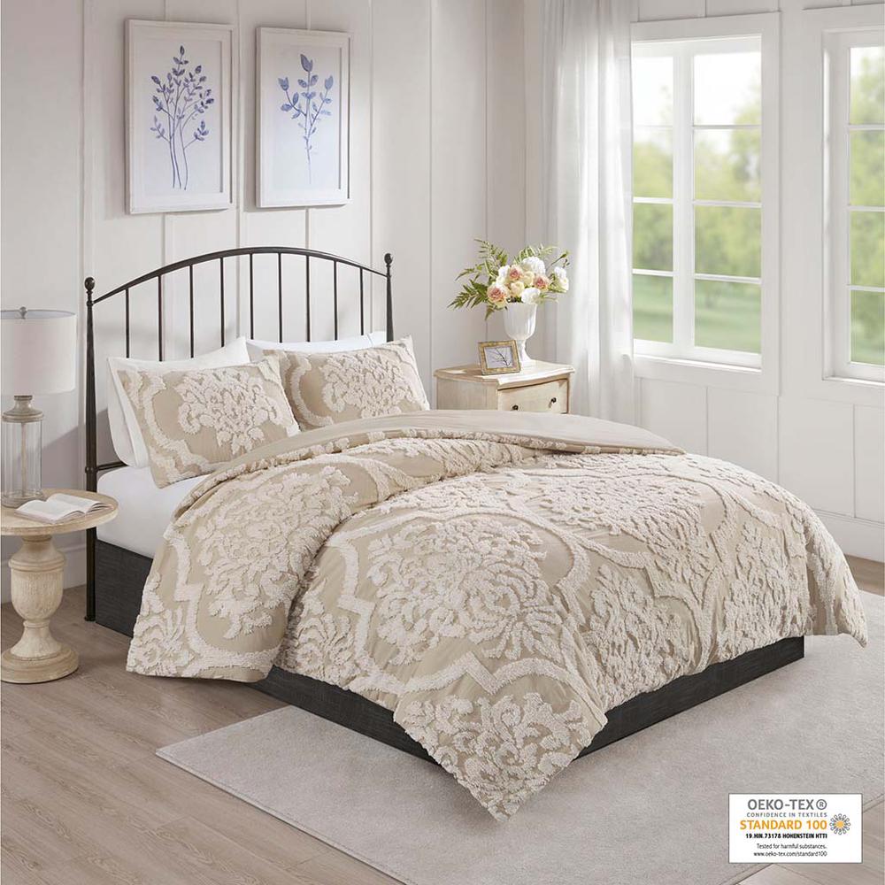 100% Cotton Tufted Comforter Set 828. Picture 2