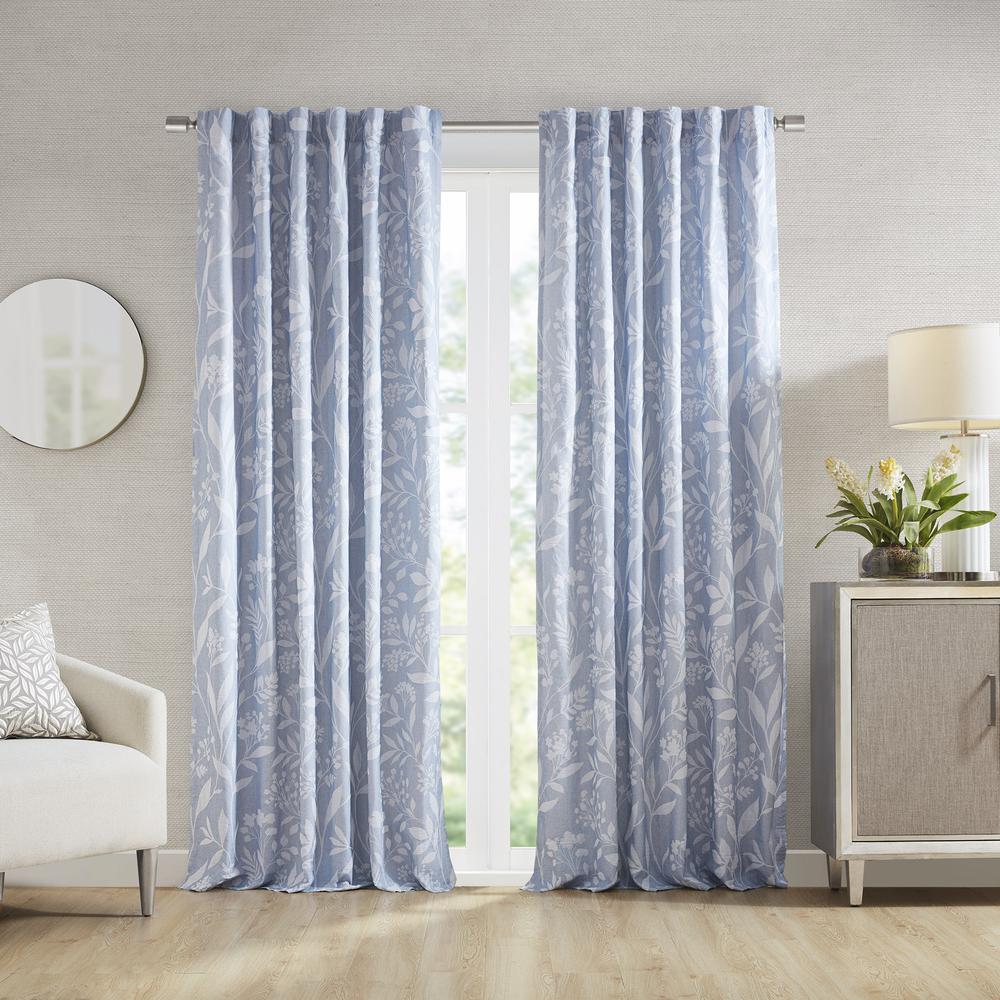 Floral Curtain Panel (Single). Picture 4