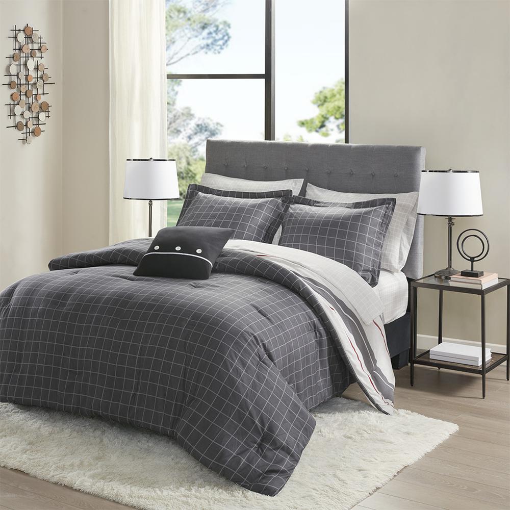 100% Polyester 8 Piece Comforter Set,MPE10-850. Picture 3
