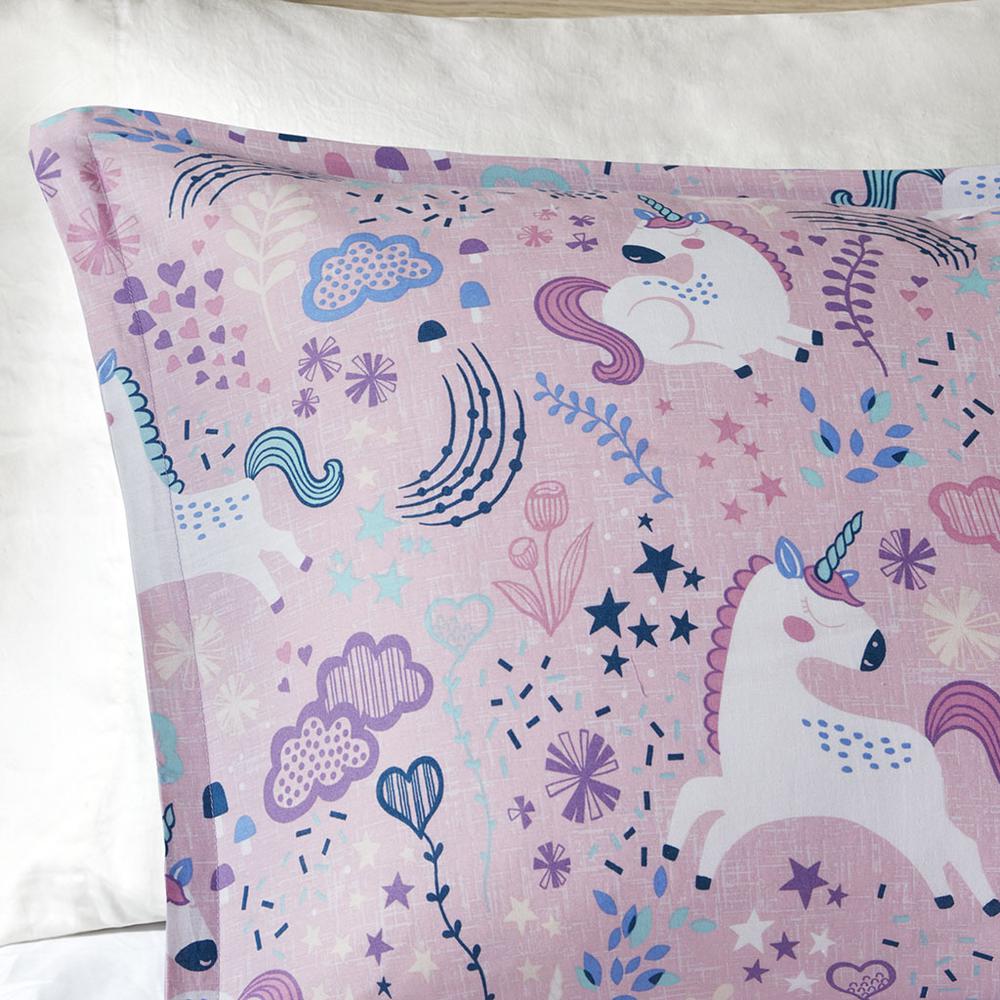 Unicorn Cotton Comforter Set. Picture 1