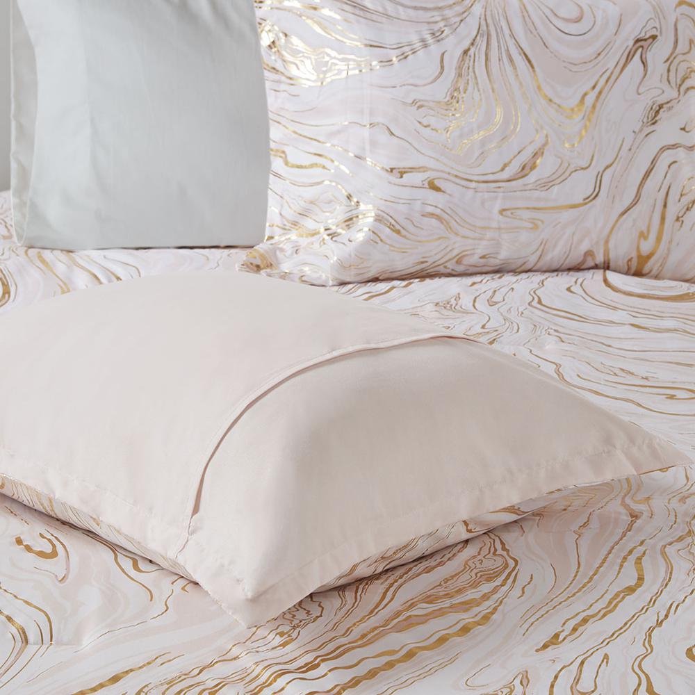 Swirl Marble Metallic Comforter Set, Belen Kox. Picture 5