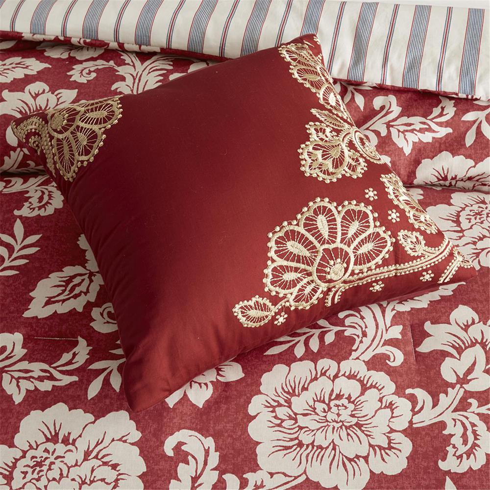 Lucy Floral Reversible Cotton Comforter Set, Belen Kox. Picture 1