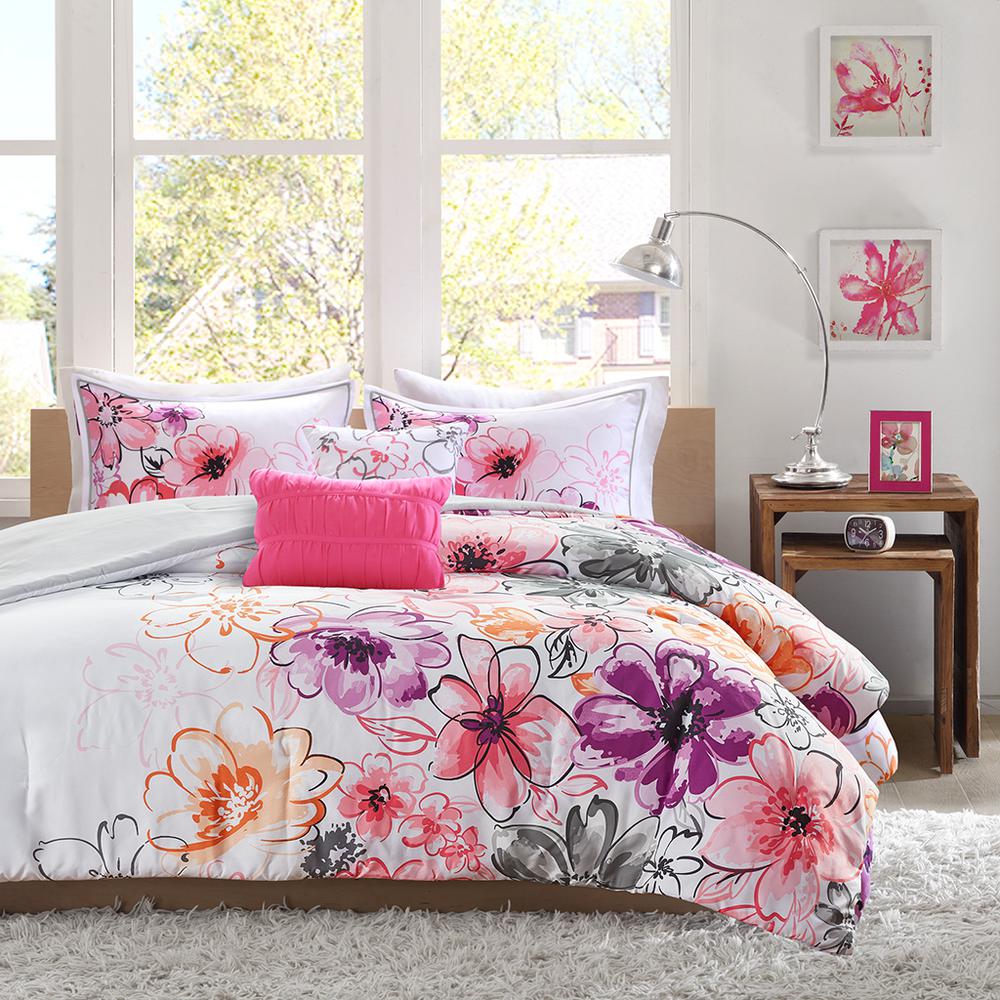 Floral Comforter Set. Picture 3