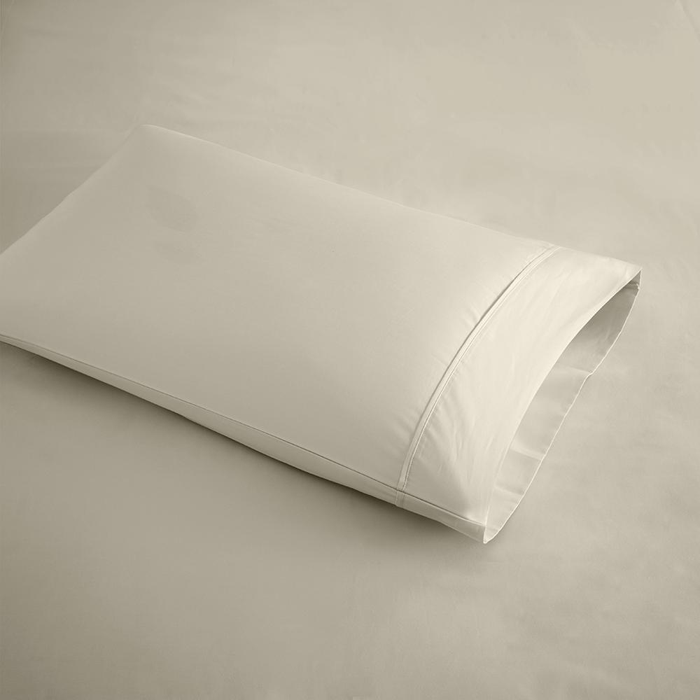 Wrinkle Resistant Cotton Sateen Sheet Set. Picture 1