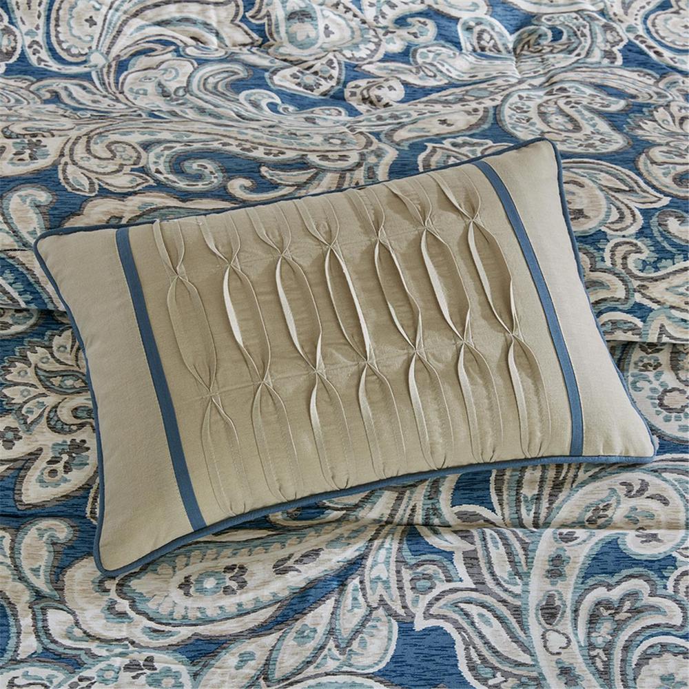 100% Cotton Sateen Printed 7pcs Comforter Set,MP10-3312. Picture 3