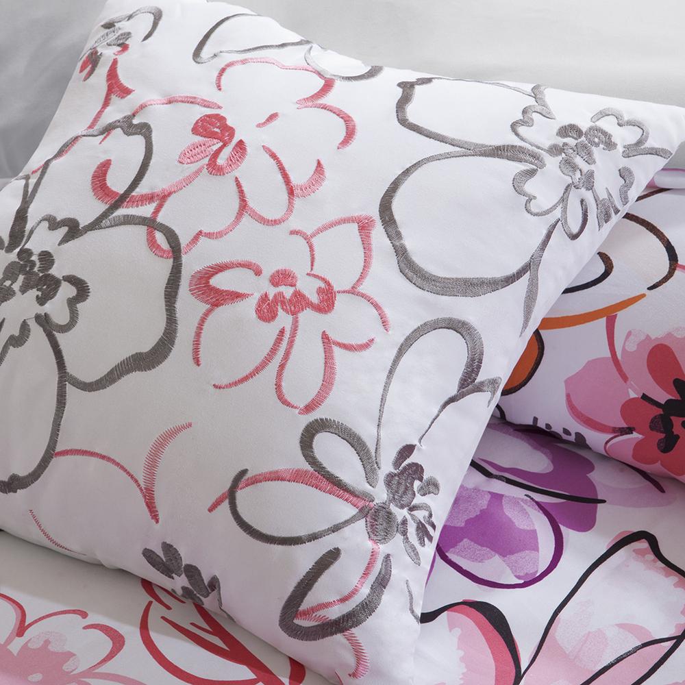 Floral Comforter Set. Picture 1