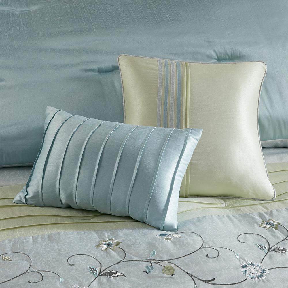 7 Piece Embroidered Comforter Set,MP10-4192. Picture 5