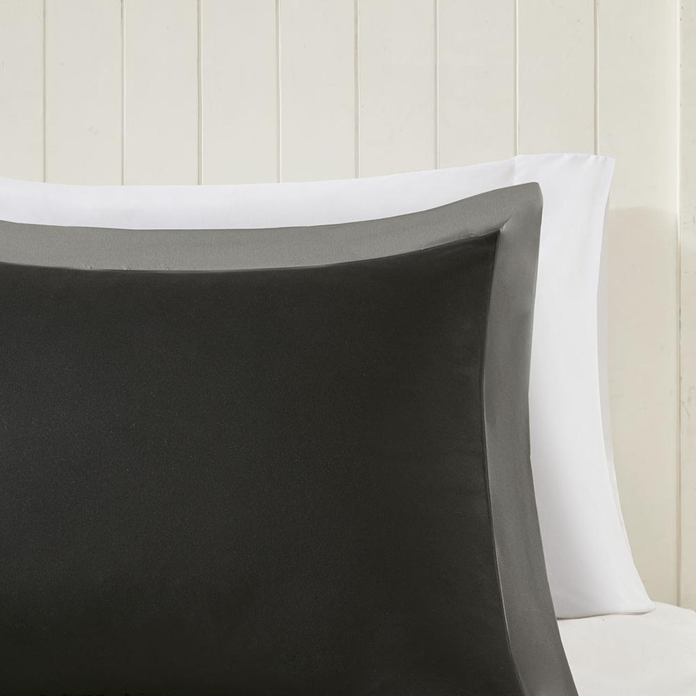 100% Polyester Microfiber Solid Comforter Mini Set,BASI10-0203. Picture 6