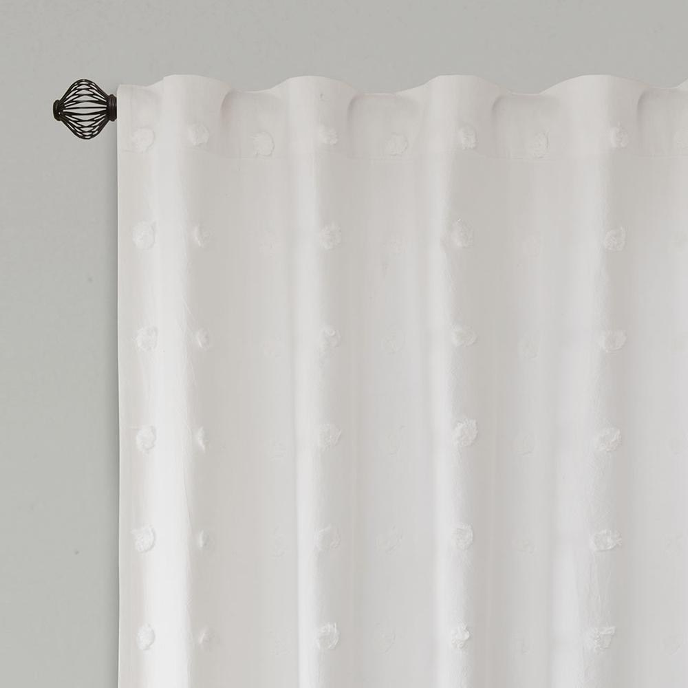 100% Cotton Jacquard Pom Pom Window Panel,UH40-2165. Picture 6