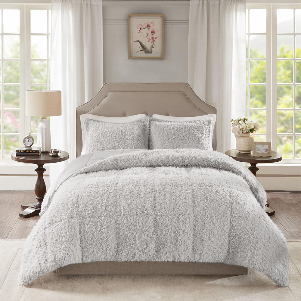 100% Polyester Solid Mohair Comforter Set,MP10-6009. Picture 3