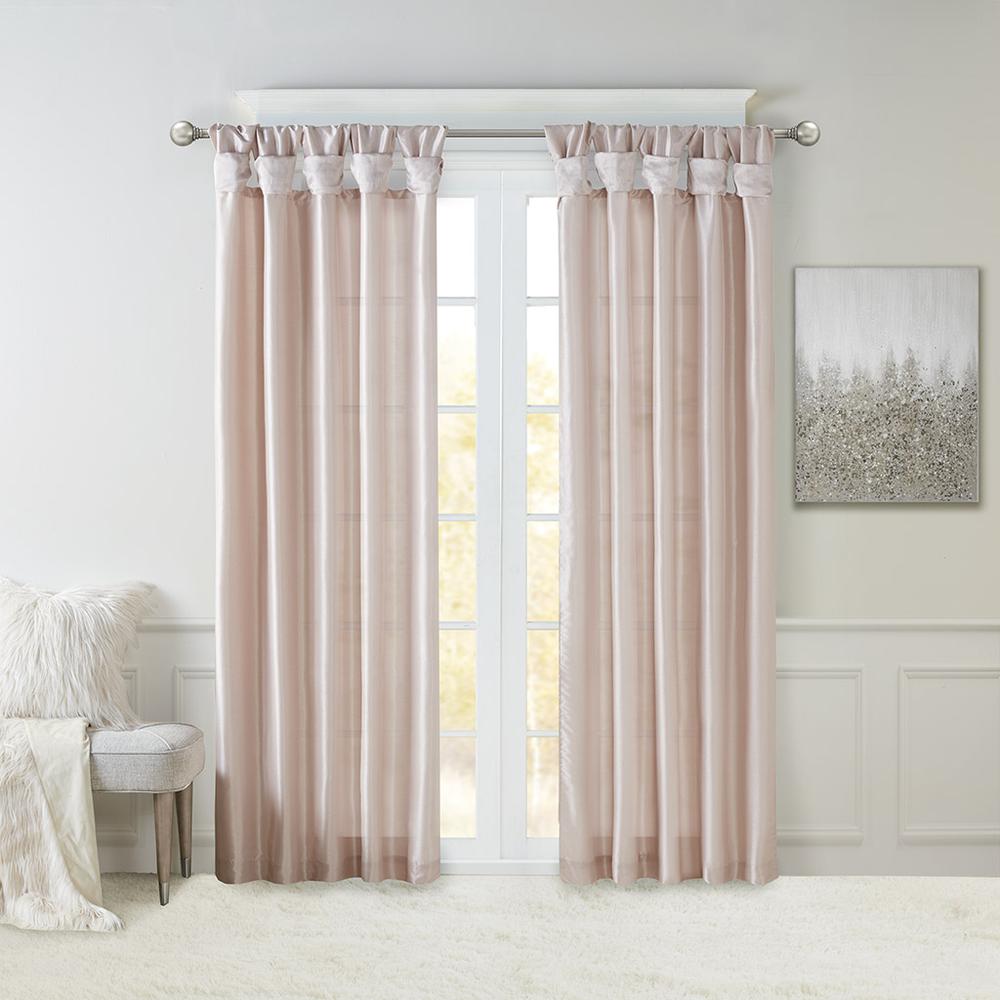 100% Polyester Twist Tab Lined Window Curtain,MP40-6322. Picture 2