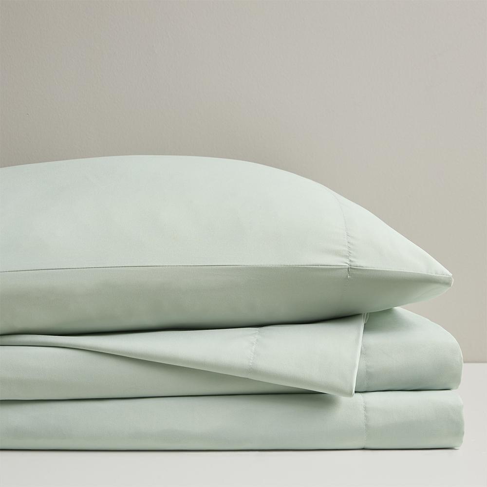 Smart Cool Microfiber Sheet Set, Aqua color. Picture 1