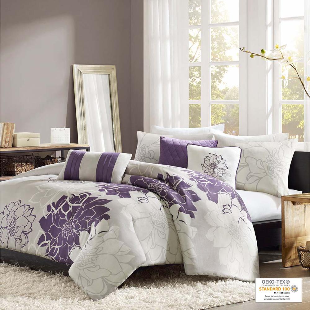 6 Piece Printed Duvet Cover Set. Picture 3