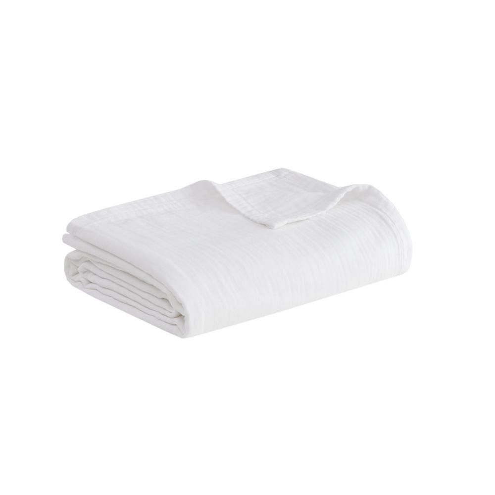 100% Cotton Lightweight Blanket. Picture 3