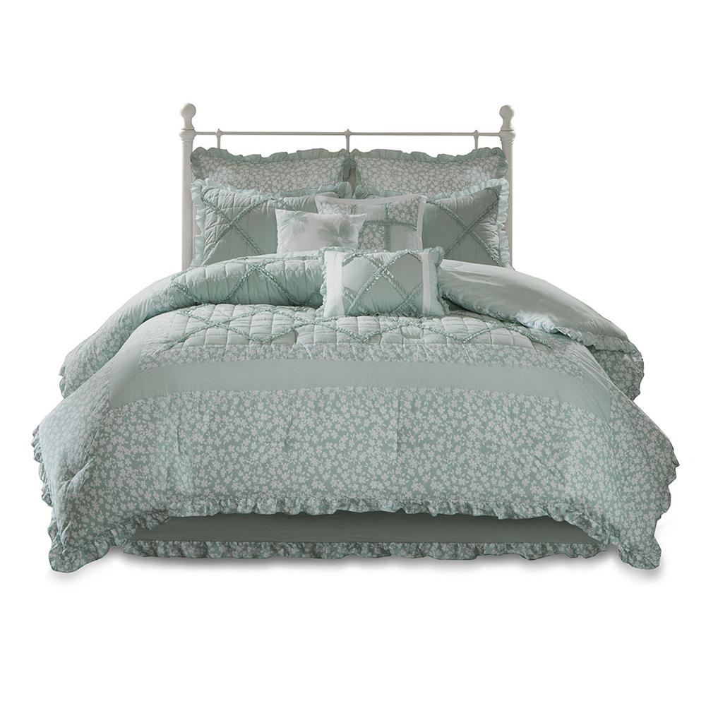 9-Piece Cotton Comforter Set. Picture 3