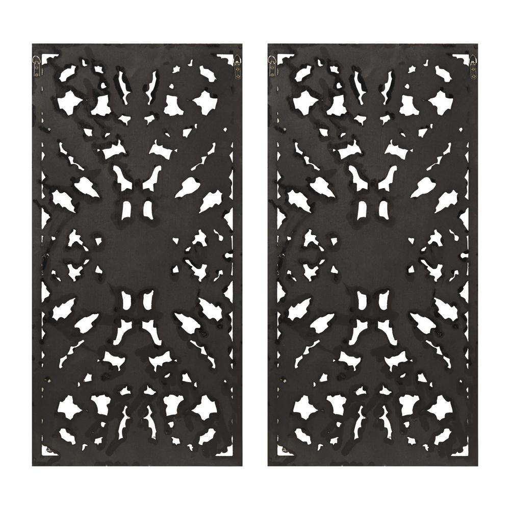 Carved Wall Panel 2 Piece Set, MP95B-0264. Picture 11