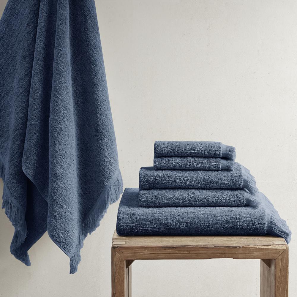 Cotton Dobby Slub 6 Piece Towel Set. Picture 4