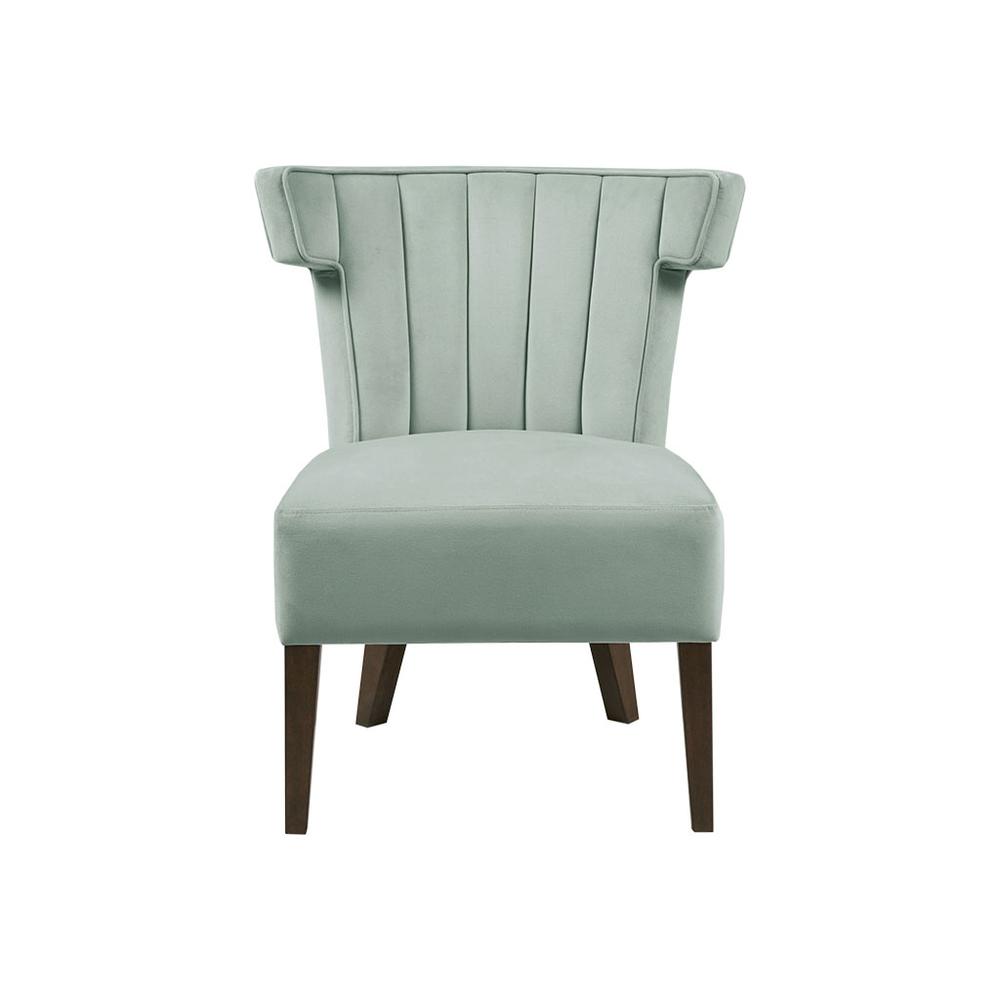 Upholstered Armless Accent Lounge chair. Picture 1
