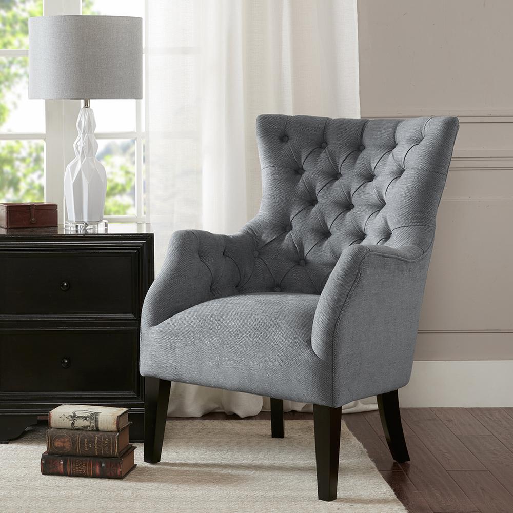 Hannah Button Tufted Wing Chair,MP100-0150. Picture 2