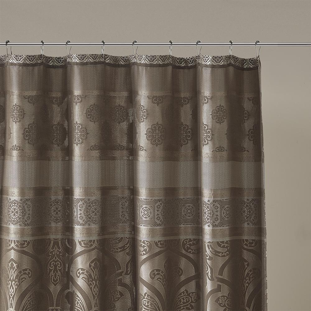 100% Polyester Jacquard Shower Curtain,MPE70-883. Picture 5