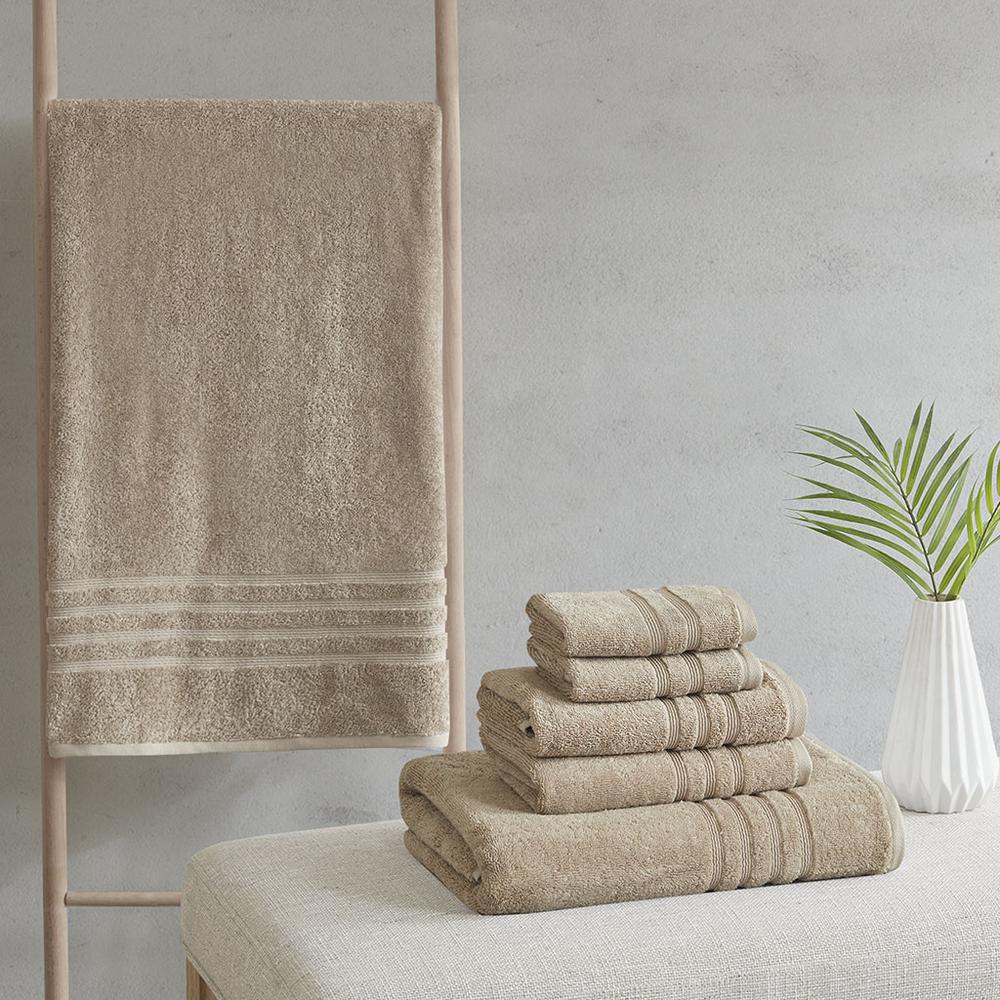 Sustainable Antimicrobial Bath Towel 6 Piece Set. Picture 4