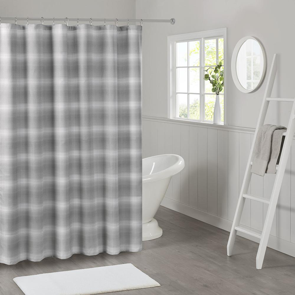 100% Polyester  Shower Curtain. Picture 1