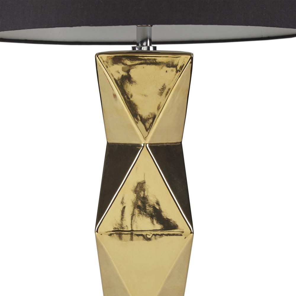 Geometric Ceramic Table Lamp. Picture 3